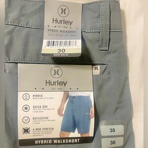 Hurley Hybrid Walkshort | Hits at the knee | 20” Length | Size 30 |